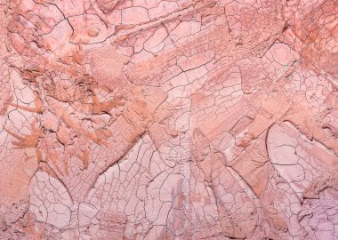 antika kırık pembe beton duvar arka plan görüntüsü