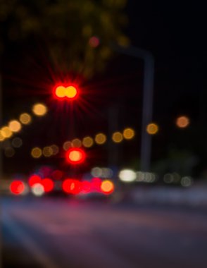 gece şehir bokeh arka plan soyut ufuk ışık 