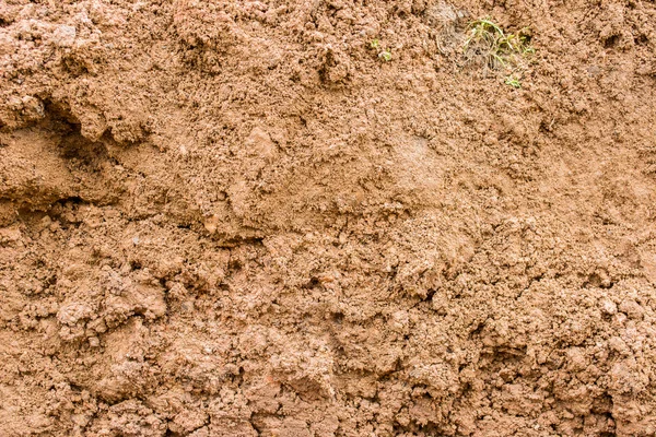 Close Red Soil Texture Image — Stock Photo, Image