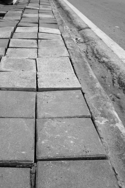 Poor Construction Path Way Road Image — Stock Photo, Image