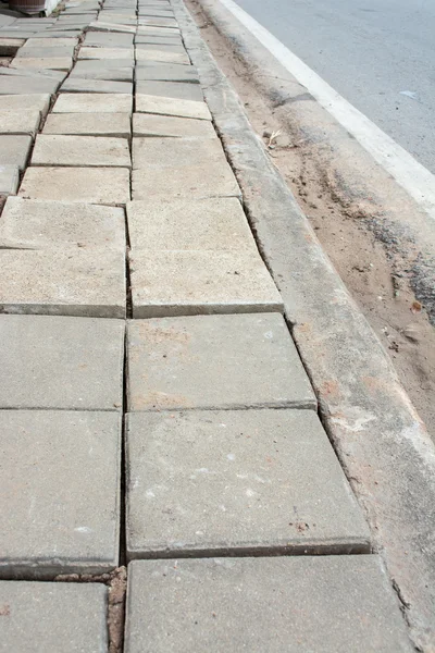 Poor Construction Path Way Road Image — Stock Photo, Image