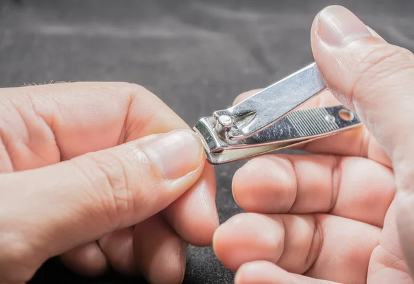 Close up shot of dirty nail cutter  image. — Stock Photo, Image