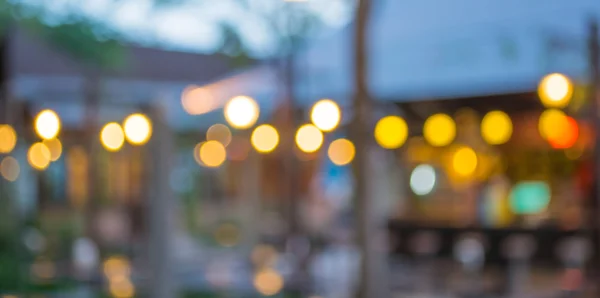 Coffee Shop Suddig Bakgrund Med Bokeh Bild — Stockfoto