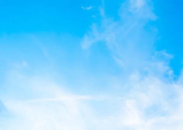 Nuvola Bianca Cielo Blu Immagine Sfondo — Foto Stock