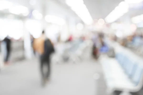 Zona Cadeiras Espera Borradas Aeroporto Uso Como Fundo — Fotografia de Stock