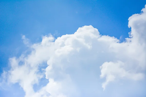 Nuvola Bianca Cielo Blu Immagine Sfondo — Foto Stock