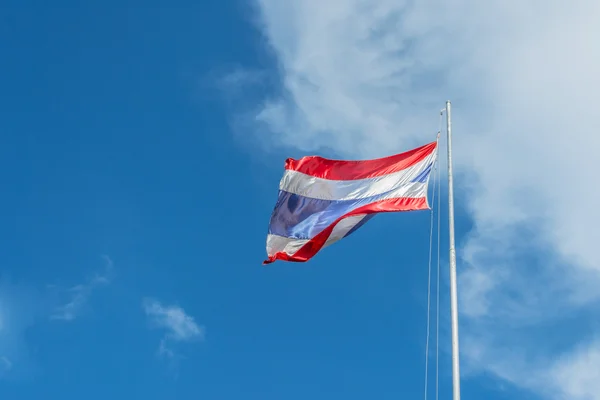 Thaiföld zászlaja — Stock Fotó