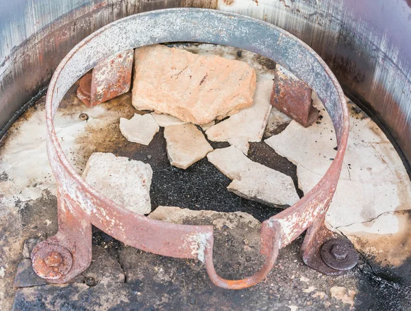 Изображение Старой Газовой Плиты — стоковое фото