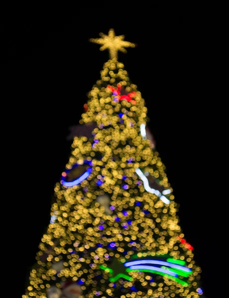Αποπροσανατολισμένοι δεσμοί χριστουγεννιάτικου δέντρου — Φωτογραφία Αρχείου