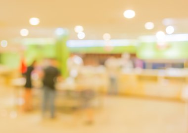 modern restoran shot iç bulanık .