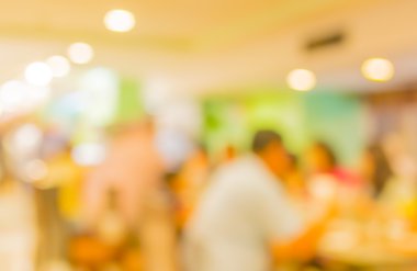 modern restoran shot iç bulanık .