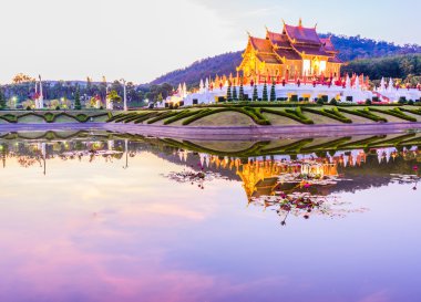 Chiang Mai, Tayland Kraliyet Flora Tapınağı (ratchaphreuk)