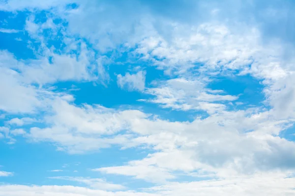 Immagine Cielo Limpido Con Nuvole Bianche Durante Giorno Utilizzo Dello — Foto Stock