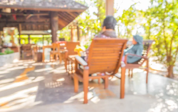 Imagen borrosa de en la sala de estar cerca del jardín . —  Fotos de Stock