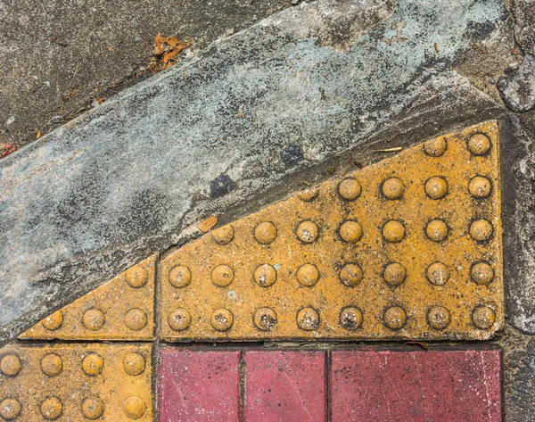 Image of close up at Tactile paving texture — Stock Photo, Image