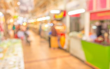 Chiang Mai,Thailand.Image bulanıklık eski pazarda bokeh arka plan kullanım için.