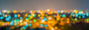 Chiang Mai, Tayland için arka plan kullanım üzerinden lighhts bulanıklık.