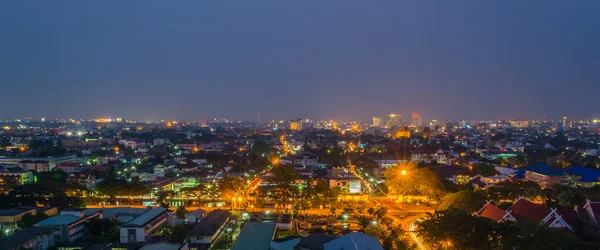 Panorama de Chiang Mai (la ciudad vieja), Tailandia para backgro — Foto de Stock