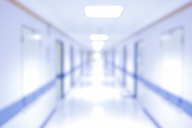 Koridor ve hedef arka plan kullanım için ışık görüntü bulanıklığı