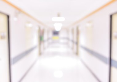 Koridor ve hedef arka plan kullanım için ışık görüntü bulanıklığı