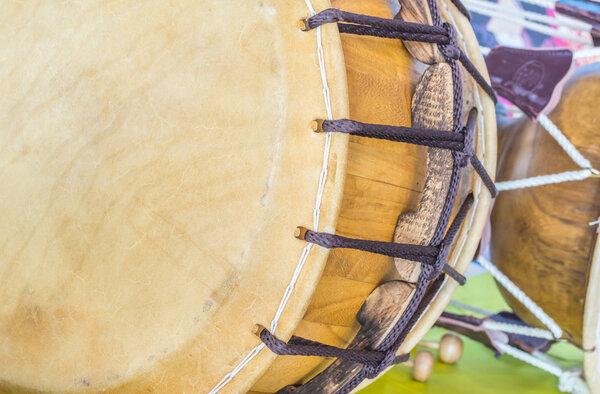 Korea drum texture
