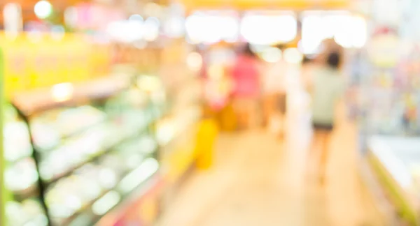 Élelmiszer bolt blur a bokeh — Stock Fotó