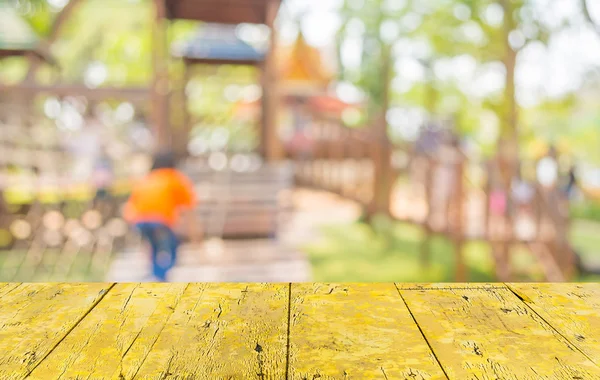 Blurred image for background of children's playground — Stock Photo, Image