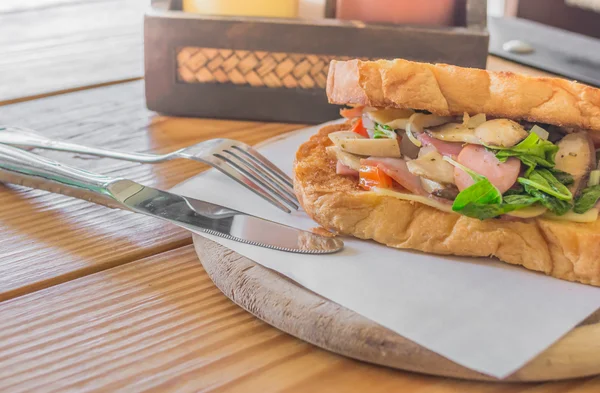 有機のサンドイッチ — ストック写真