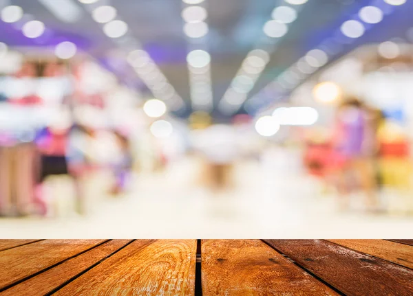 Immagine offuscata del centro commerciale e delle persone per l'uso in background. — Foto Stock