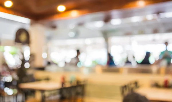 Coffee Shop Blur Background Bokeh Image — Stock Photo, Image