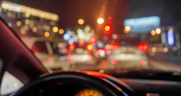 bokeh ile iç araçların bulanık görüntü .