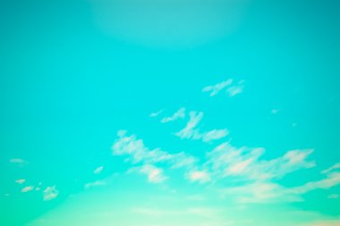 vintage tarzı gökyüzü arka plan metin için yer ile görüntü.