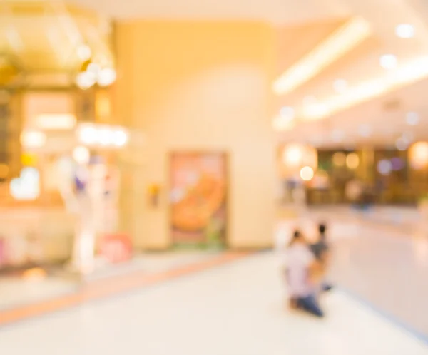 Alışveriş Merkezinin Bulanık Görüntüsü Arka Plan Kullanımı Için Insanlar — Stok fotoğraf