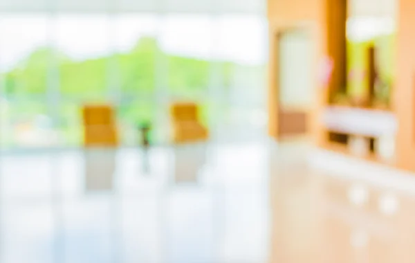 Imagem Desfocada Sala Escritório Hospital Com Mesa Cadeiras Para Uso — Fotografia de Stock