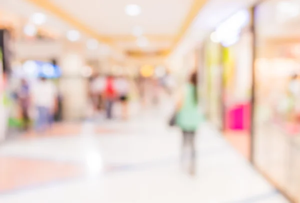 Imagen Borrosa Del Centro Comercial Gente — Foto de Stock