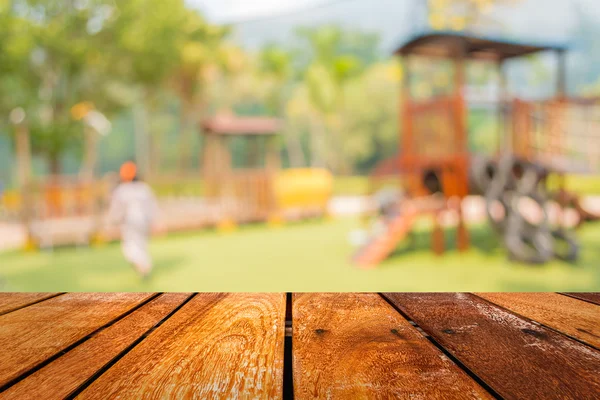 Imagen borrosa para el fondo del parque infantil —  Fotos de Stock