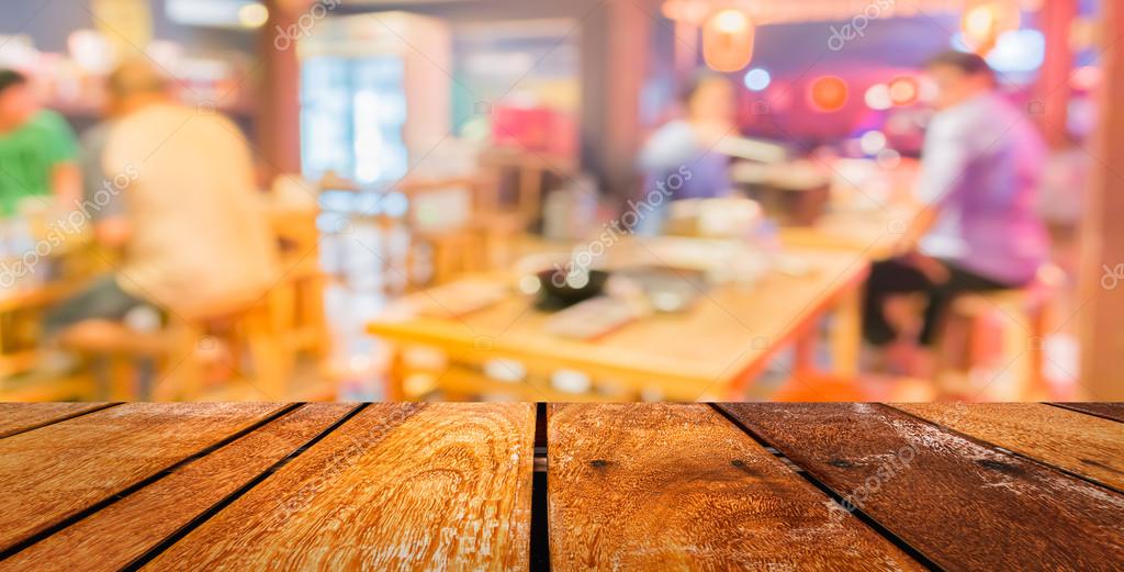 Customer at restaurant blur background with bokeh Stock Photo by  ©coffmancmu 79108092