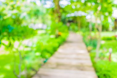 Uzun görüntü bulanıklığı boş koridor açık alan ile