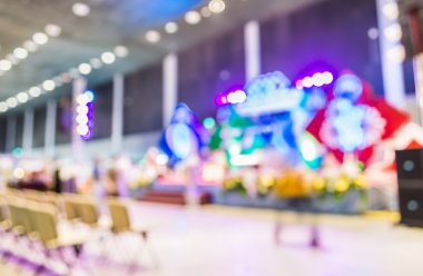 konser salonunun arka plan kullanım için bulanık görüntü .