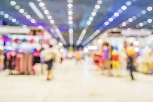 Imagem Turva Shopping Center Pessoas Para Uso Segundo Plano — Fotografia de Stock