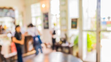 görüntü için arka plan kullanım bokeh ile gün zamanında kahvehane bulanıklık .