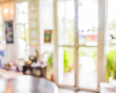 görüntü için arka plan kullanım bokeh ile gün zamanında kahvehane bulanıklık .