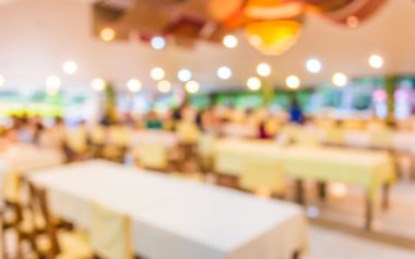 görüntü bulanıklığı restorandaki bokeh için arka plan kullanım ile .