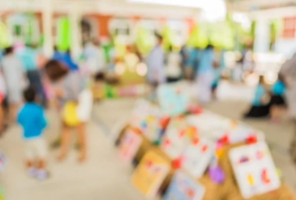 School activiteit vervagen . — Stockfoto