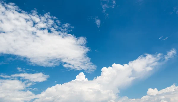 Image Blue Sky White Cloud Background Usage — Stock Photo, Image