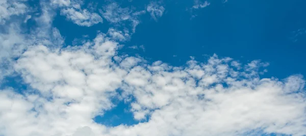 Immagine Cielo Blu Con Nuvola Bianca Utilizzo Sfondo — Foto Stock