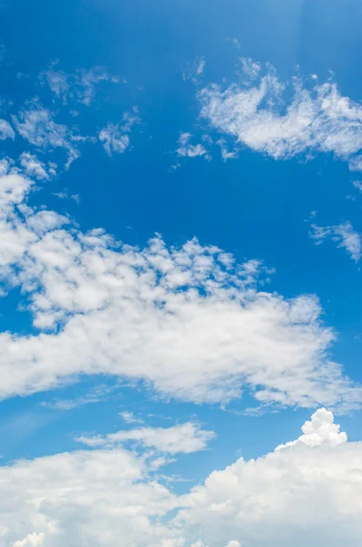 Immagine Cielo Blu Con Nuvola Bianca Utilizzo Sfondo — Foto Stock