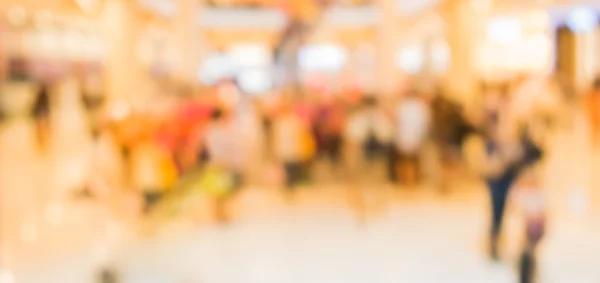 Blurred image of people walking at shopping mall , blur backgrou — Stock Photo, Image