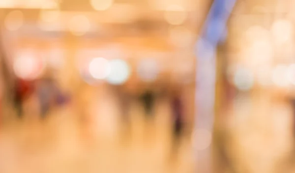 Blurred image of people walking at shopping mall , blur backgrou — Stock Photo, Image