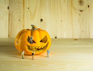 Bebek ve Cadılar Bayramı için kabak